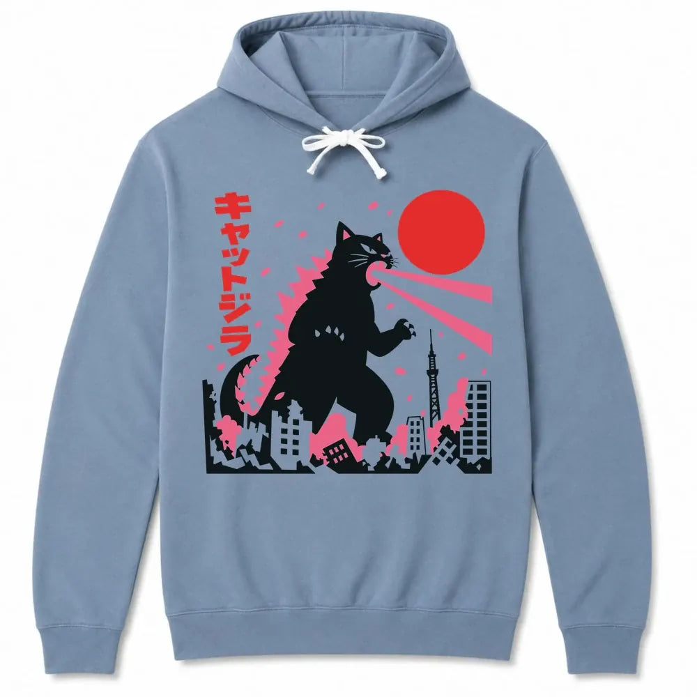 Kyattojira Blossoms Hoodie Blue Jean / S 30598432481483920006 Hoodie