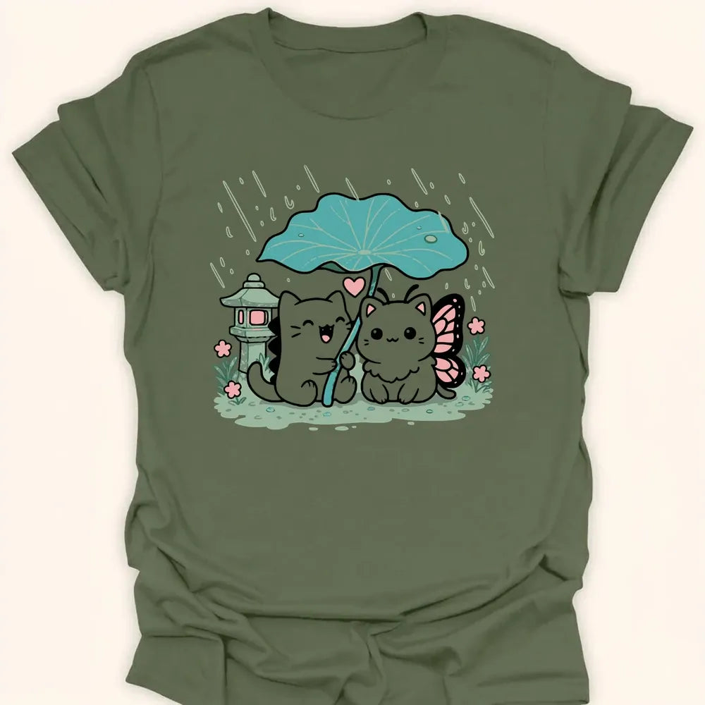 All Weather Friends Everyday Softstyle Tee Military Green / S 26061038343640788355 T-Shirt