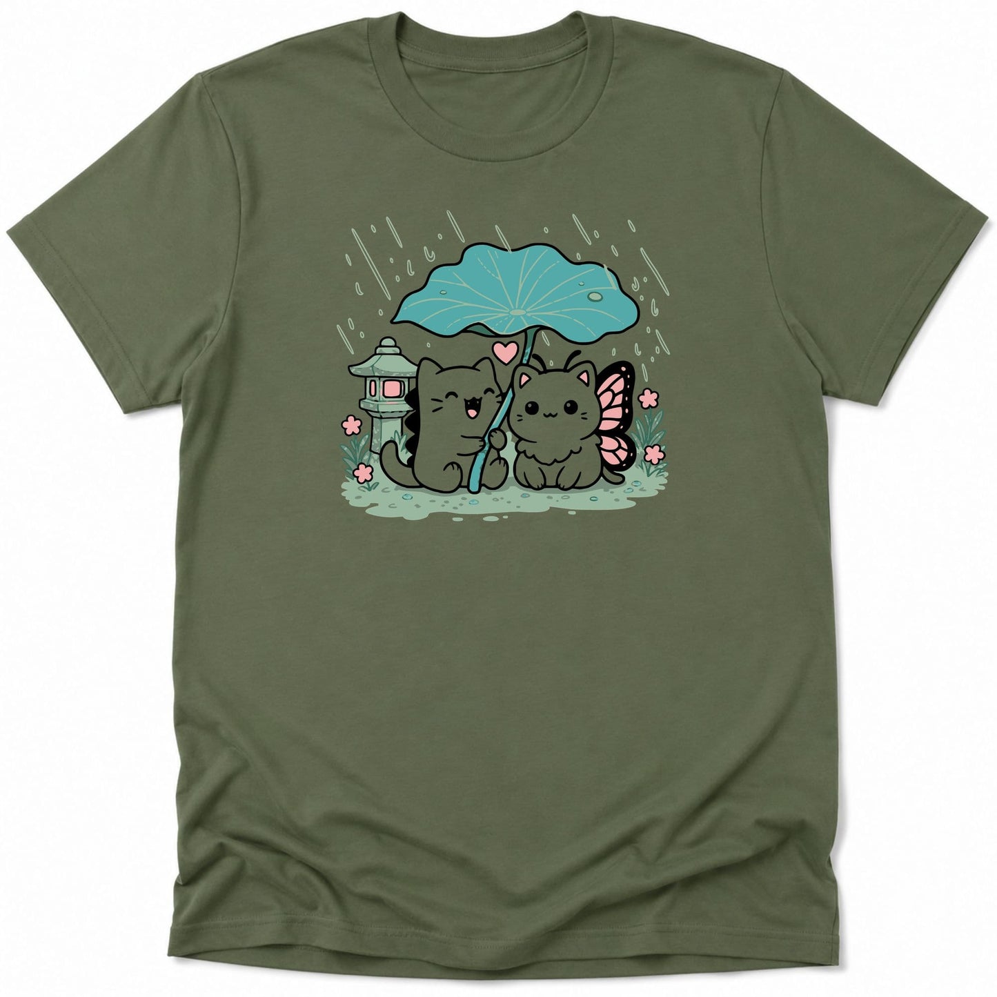 All Weather Friends Everyday Softstyle Tee Military Green / S 26061038343640788355 T-Shirt