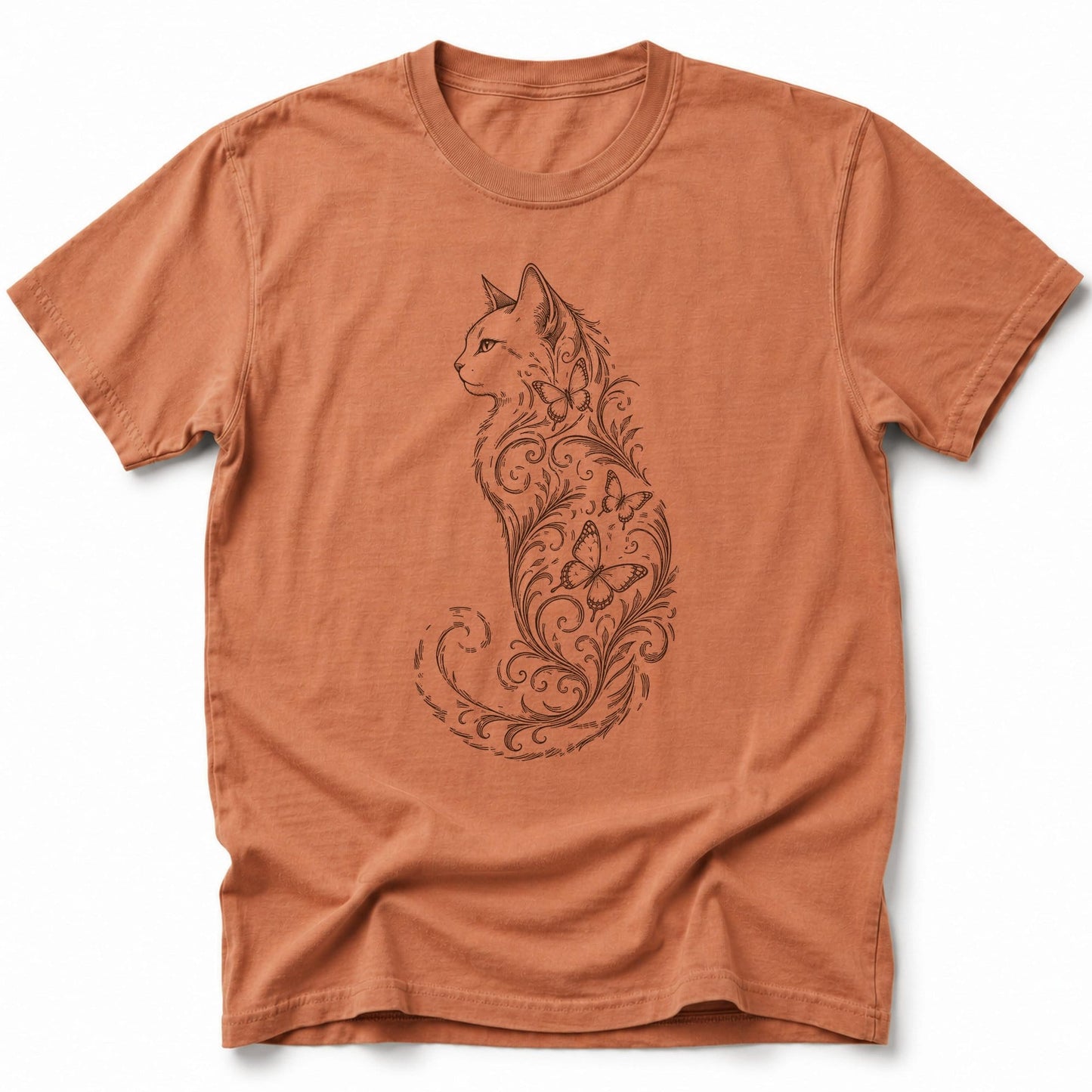 Butterfly Whirl T-Shirt Yam / S 31464928680187021946 T-Shirt