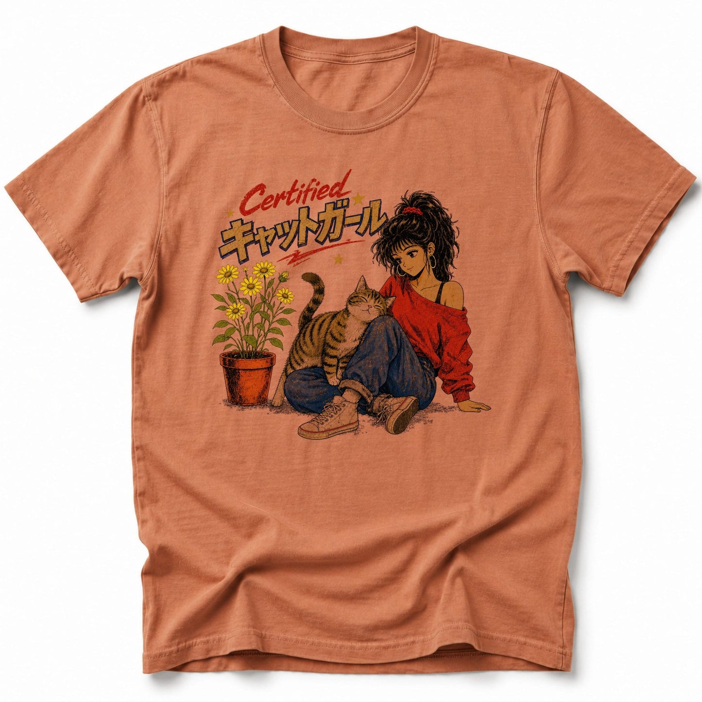 Cat Girl Certified T-Shirt Yam / S 12046135764926368563 T-Shirt