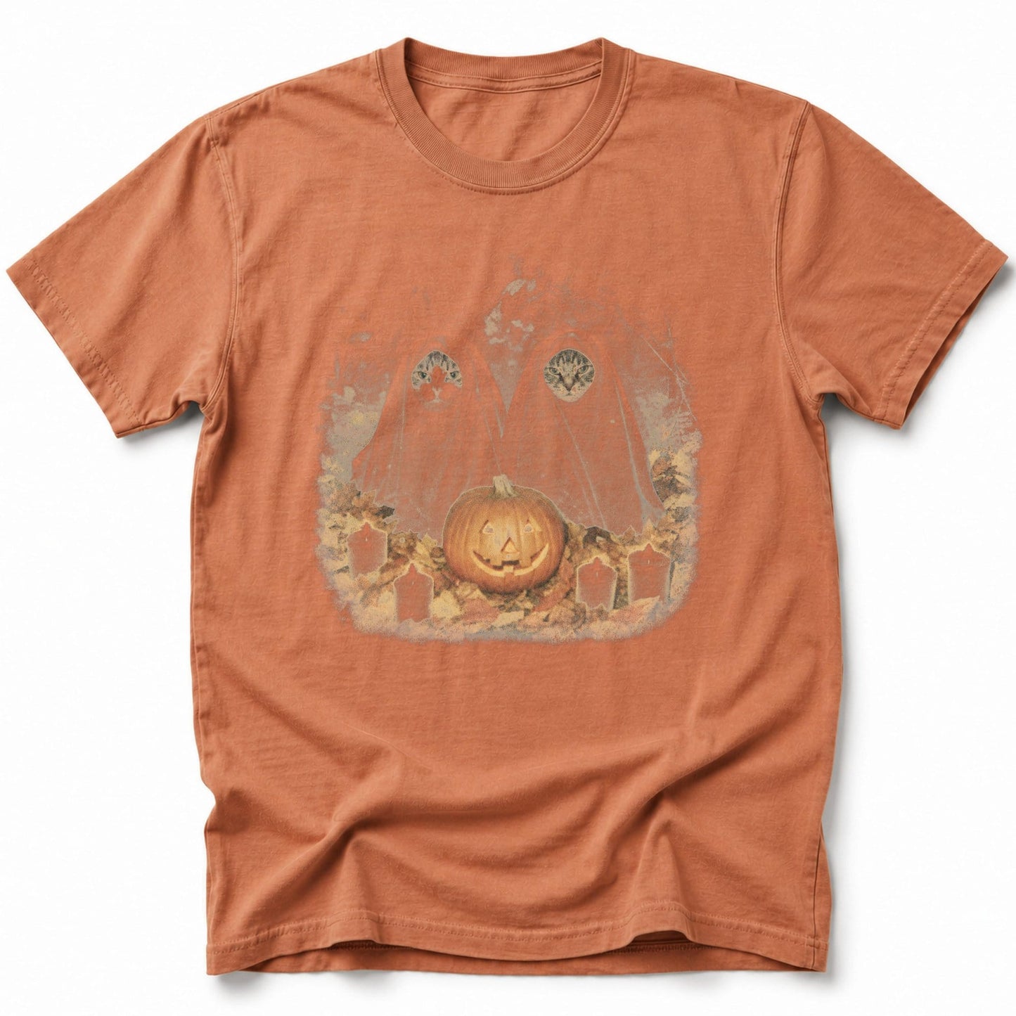 Catty Ghosts T-Shirt Yam / S 21903601015533753527 T-Shirt