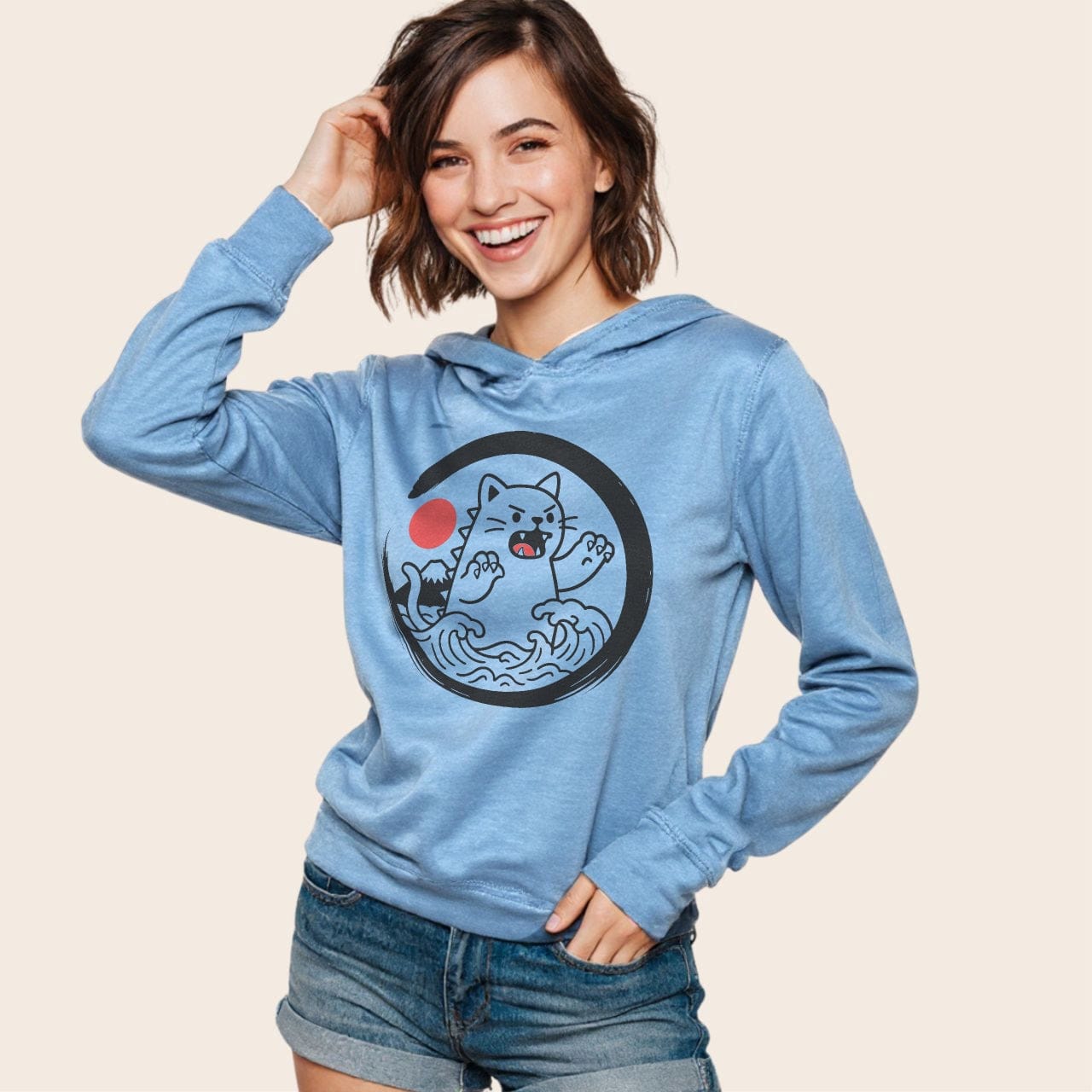 Catzilla Tides Hoodie Hoodie