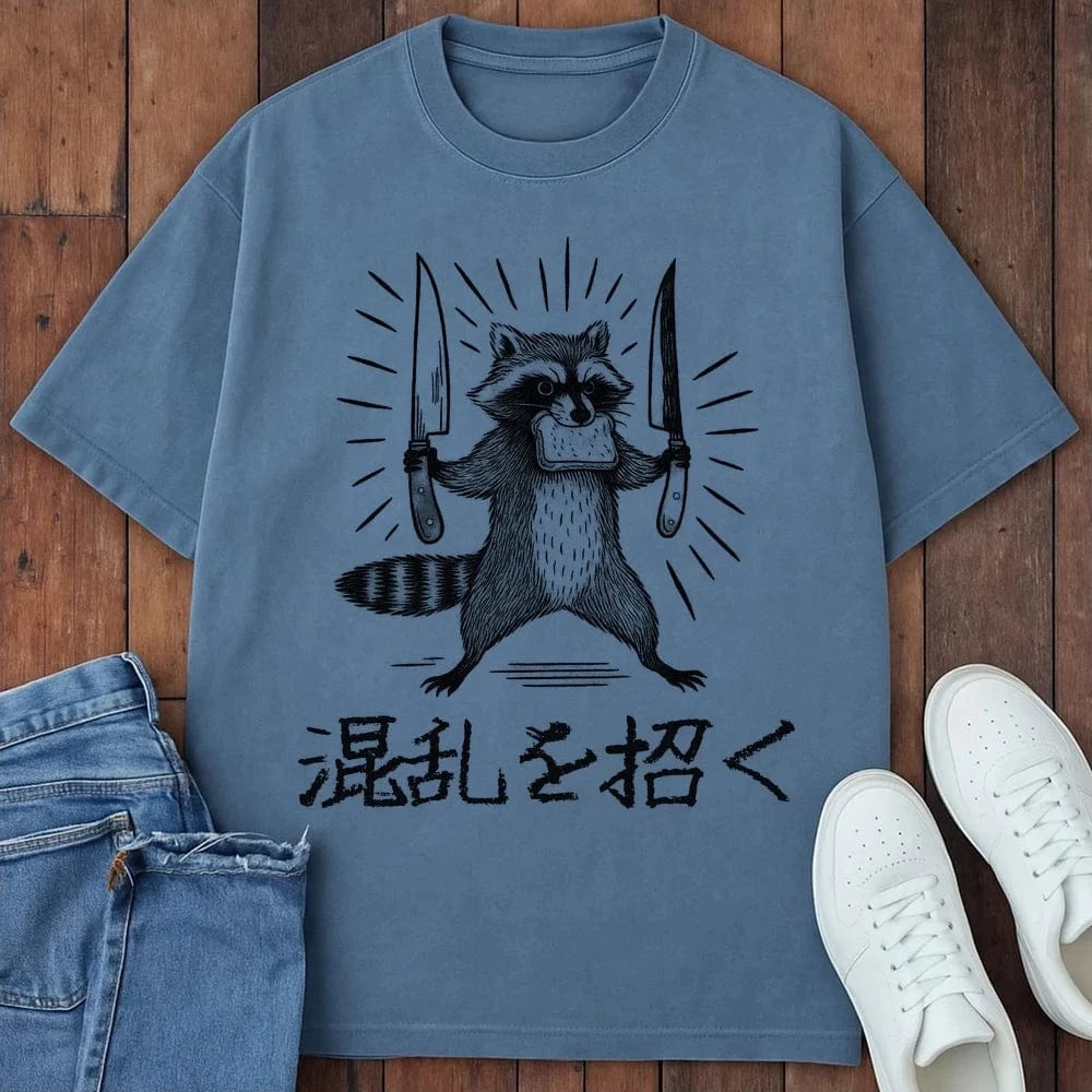 Chaos Served T-Shirt Blue Jean / S 30512474627182490321 T-Shirt