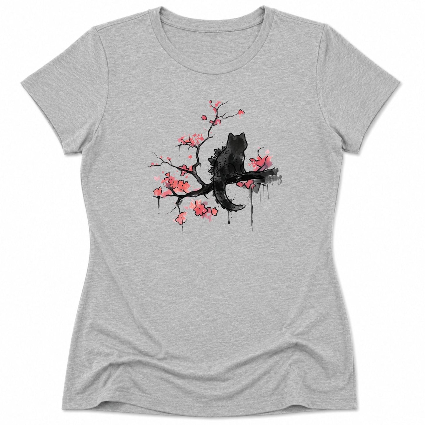 Cherry Blossom Springs Womens Tee Athletic Heather / S 28886073713211658119 T-Shirt