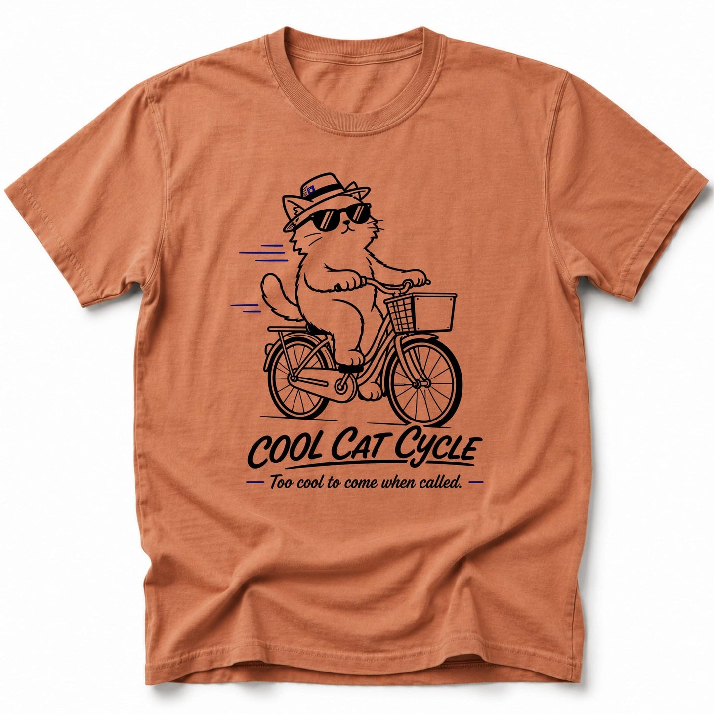 Cool Cat Cycle T-Shirt Yam / S 70978830673734457969 T-Shirt