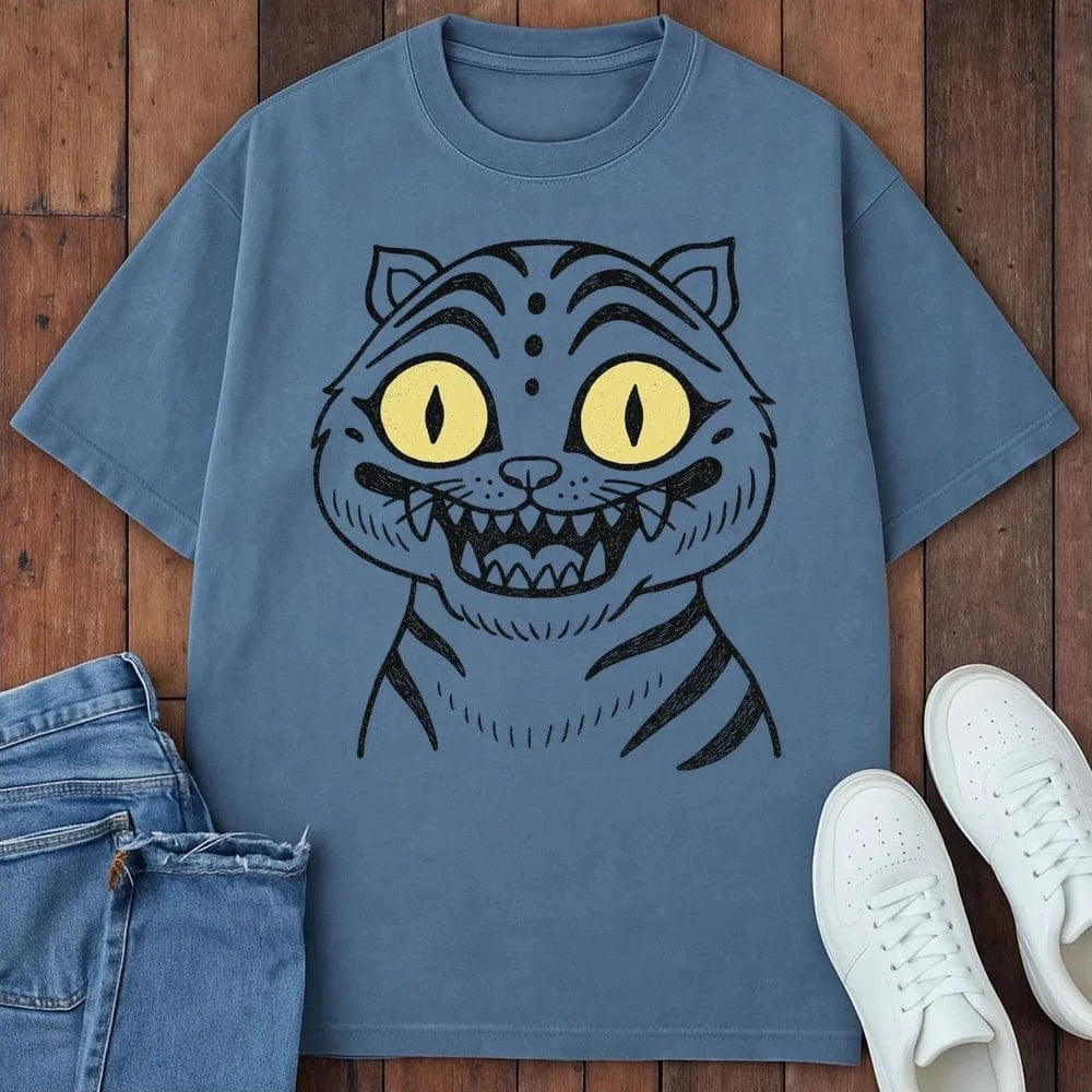 Grinny Paws T-Shirt Blue Jean / S 27598940285224730631 T-Shirt