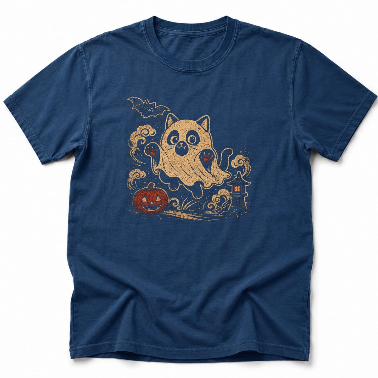 Haunted T-Shirt Navy / S 14975121549939294396 T-Shirt