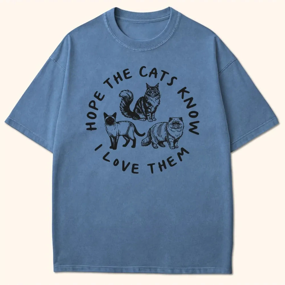 Hope They Know T-Shirt Blue Jean / S 18015445944489074857 T-Shirt