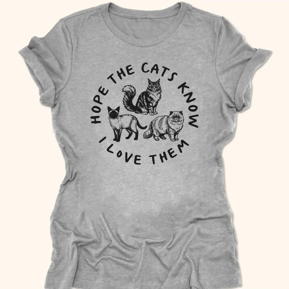 Hope They Know Womens Tee Athletic Heather / S 32645577350633695810 T-Shirt