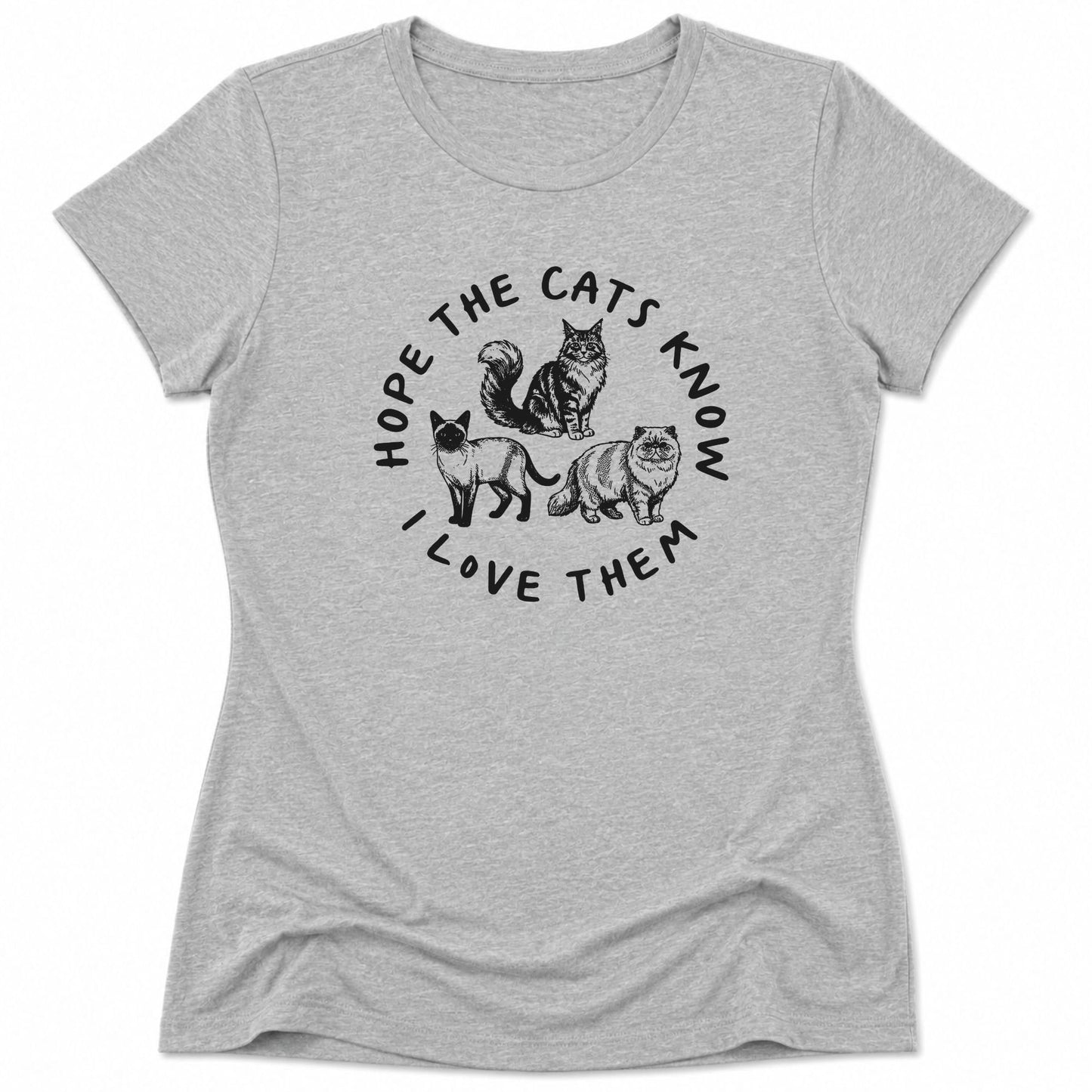 Hope They Know Womens Tee Athletic Heather / S 32645577350633695810 T-Shirt
