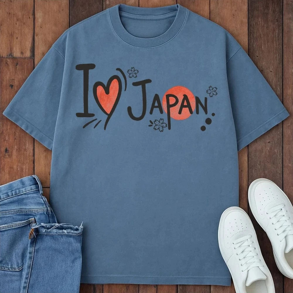 I Heart Japan T-Shirt Blue Jean / S 32316992005949645126 T-Shirt