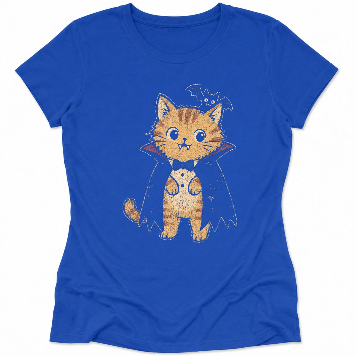 Kittycula Womens Tee True Royal / S 24906282817016466490 T-Shirt