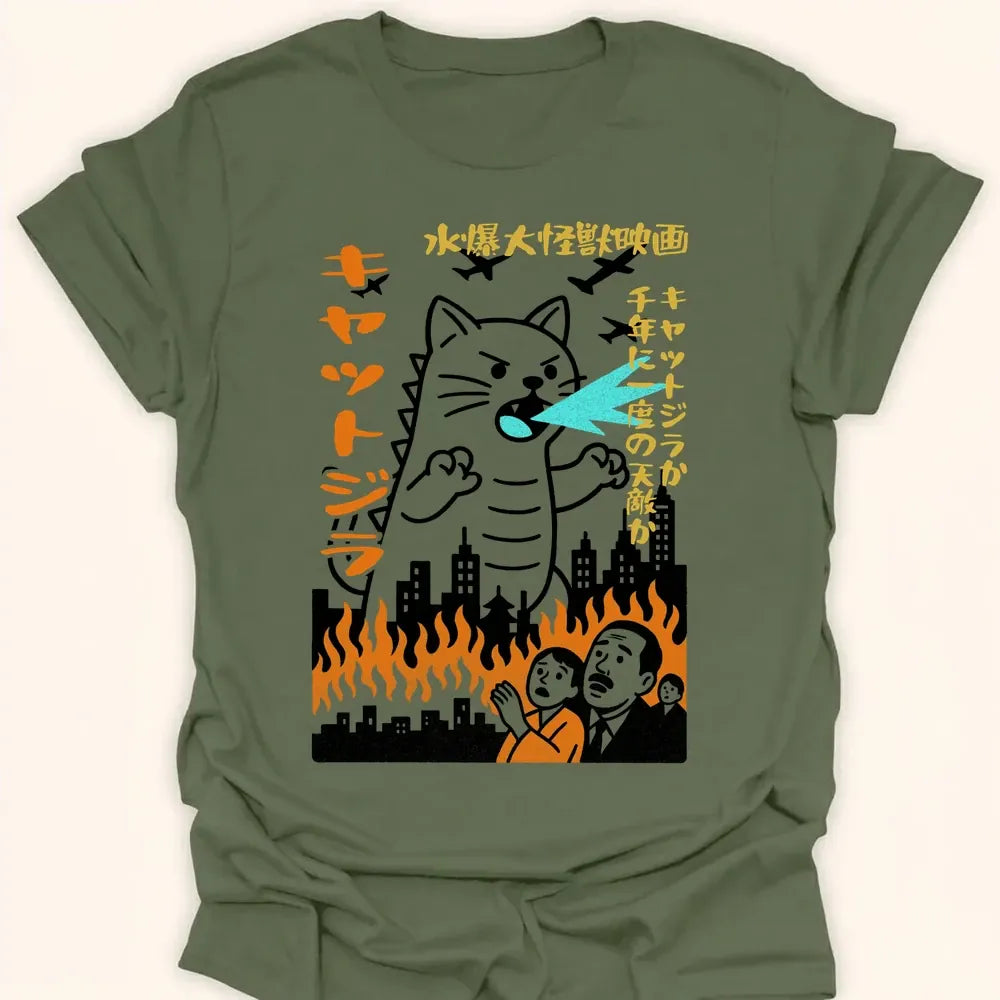 Kyattojira 1954 Everyday Softstyle Tee Military Green / S 25455884972844258533 T-Shirt