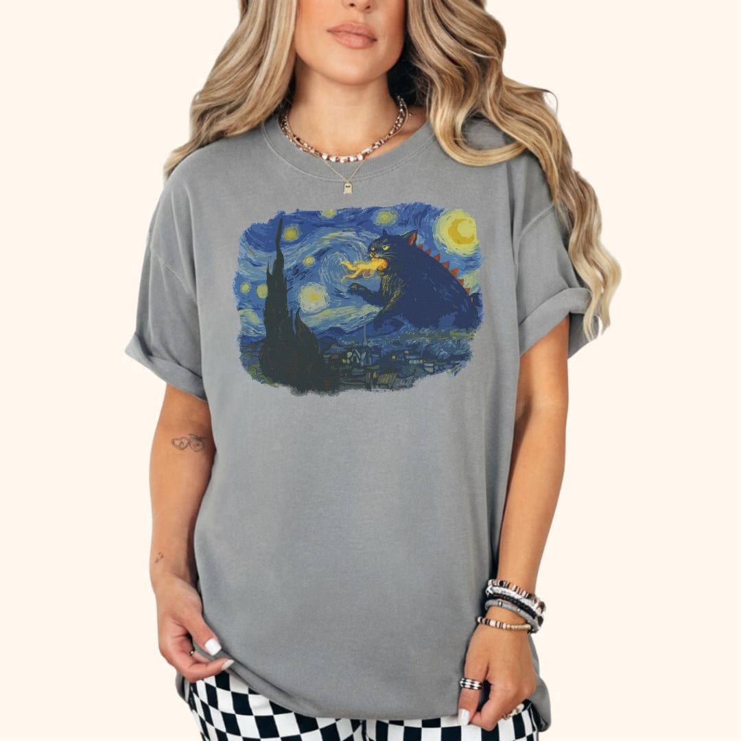 Kyattojira Night T-Shirt T-Shirt