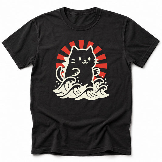 Kyattojira Rising T-Shirt Black / S 18761289796697404901 T-Shirt