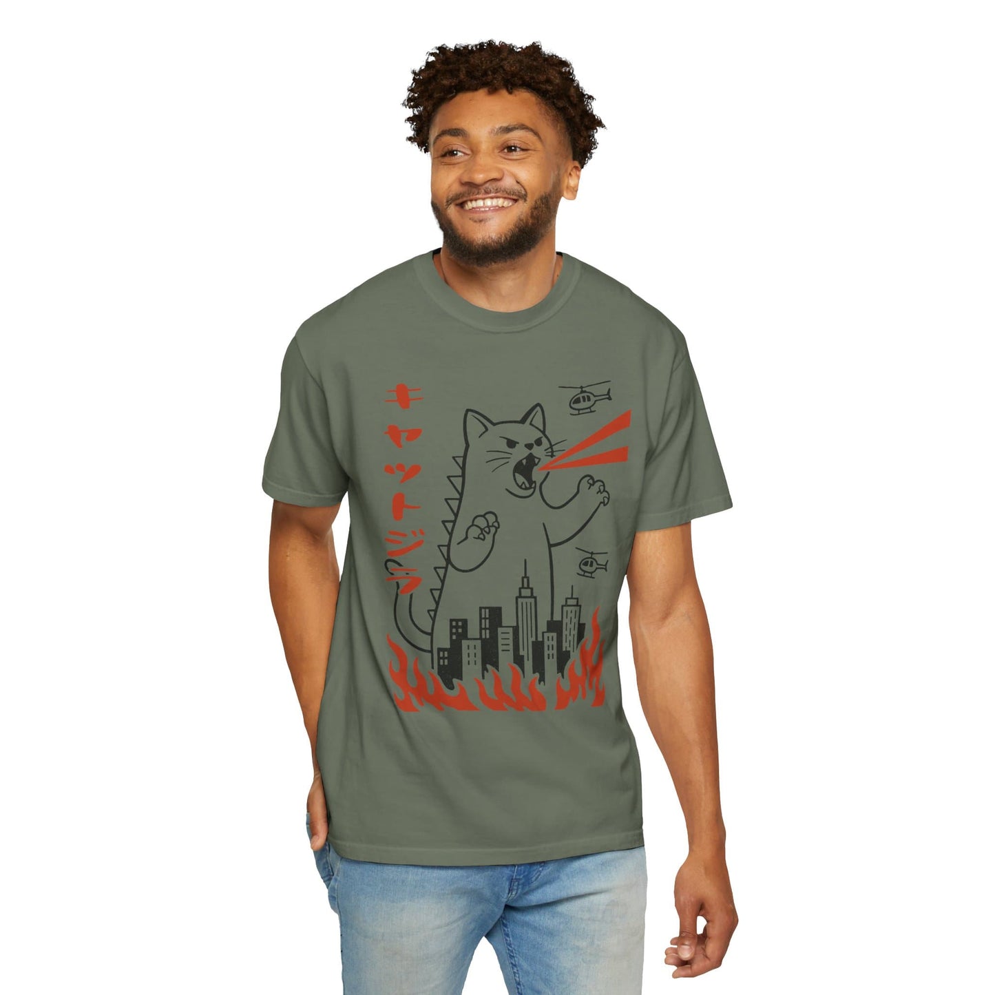 Kyattojira T-Shirt – Softest Cat Tee on Earth T-Shirt