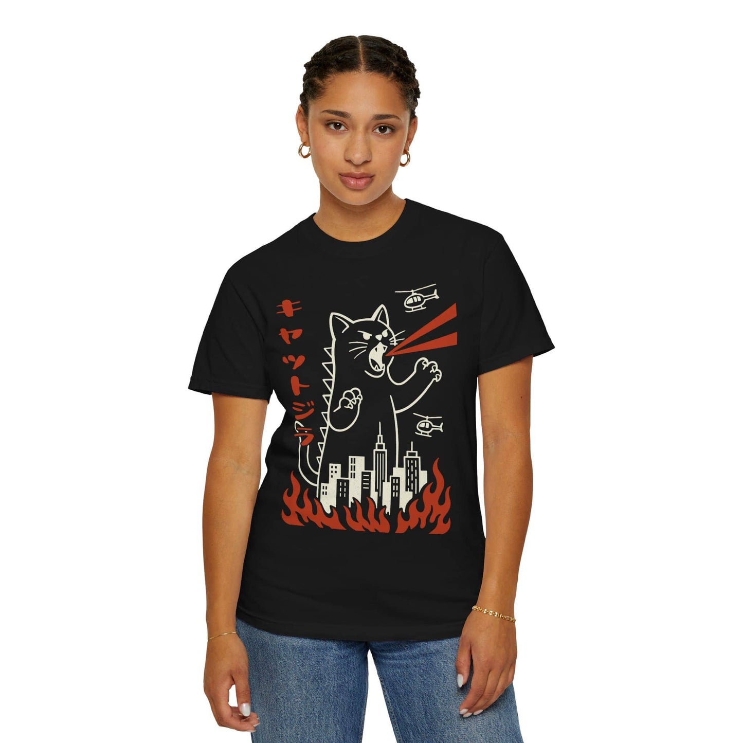 Kyattojira T-Shirt – Softest Cat Tee on Earth T-Shirt