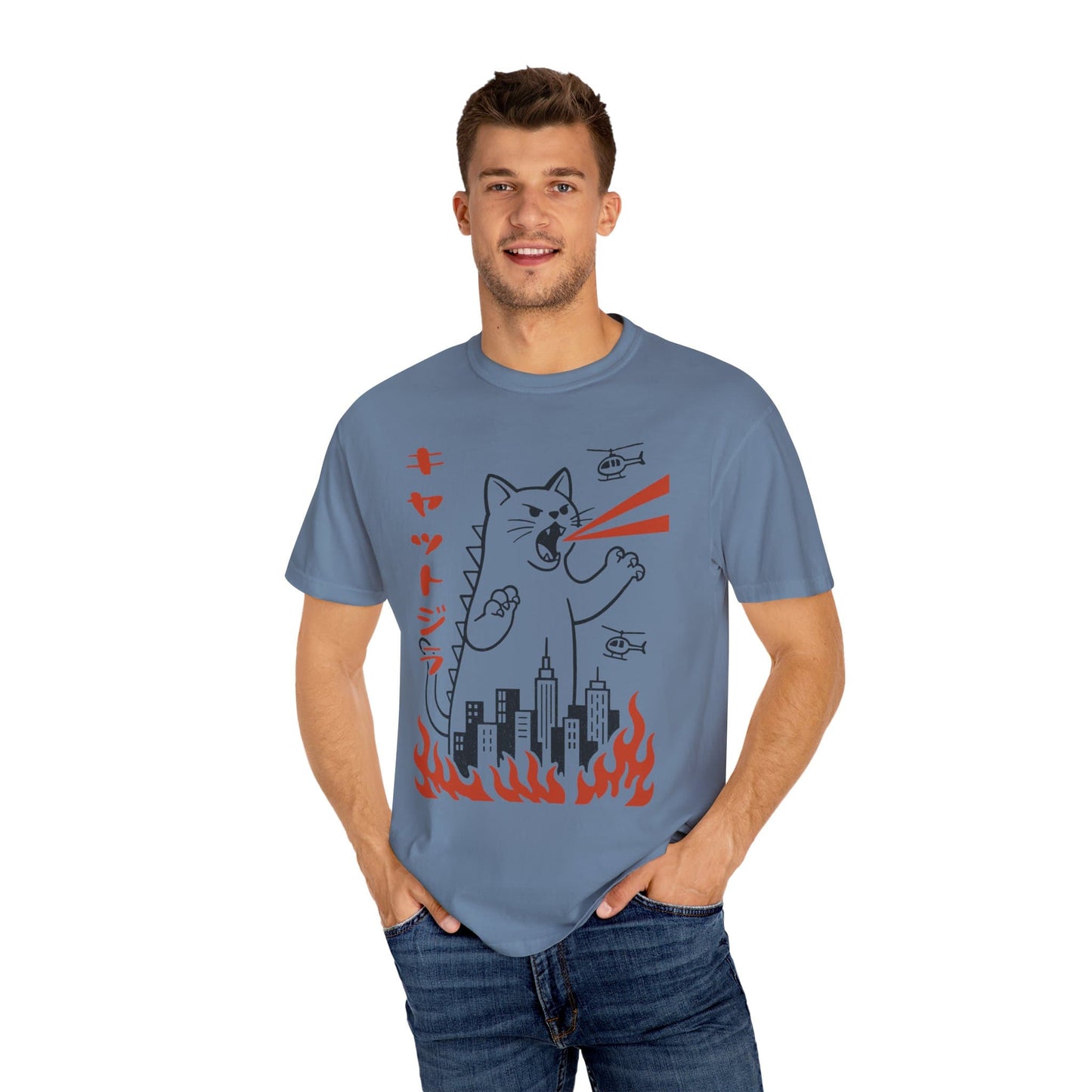 Kyattojira T-Shirt – Softest Cat Tee on Earth T-Shirt
