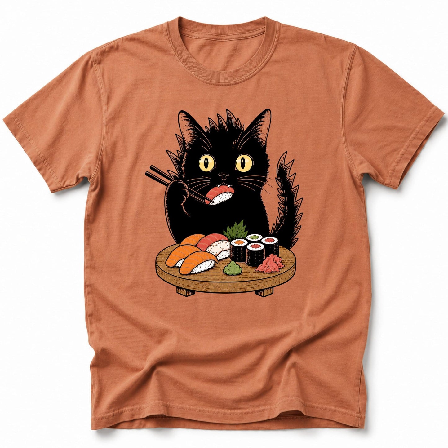 Kyattojiras Fav Sushi T-Shirt Yam / S 48735601607753988595 T-Shirt