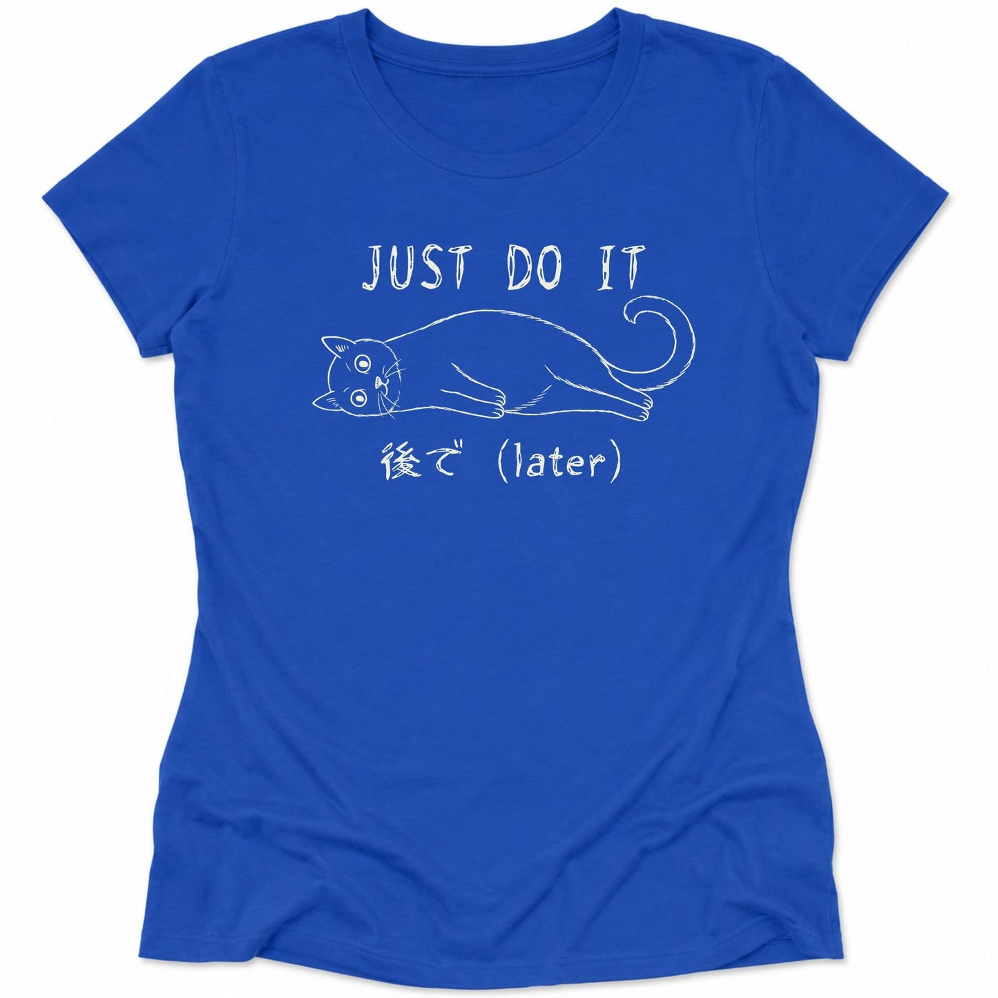 Later Womens Tee True Royal / S 25047076021875865946 T-Shirt