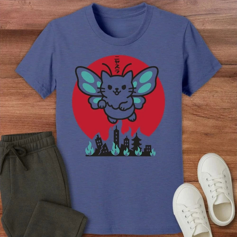 Legend Of Nyasura Kids Tee Heather Navy / S 27626732615337801202 Kids clothes