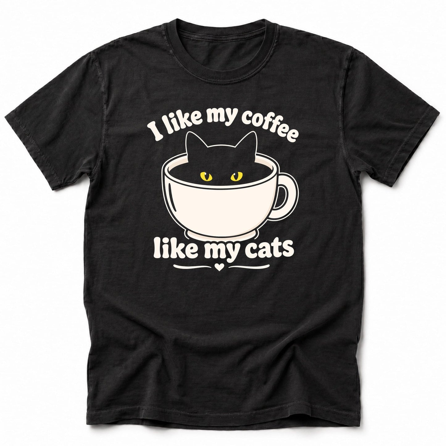 Like My Cats T-Shirt Black / S 42828476573232300861 T-Shirt