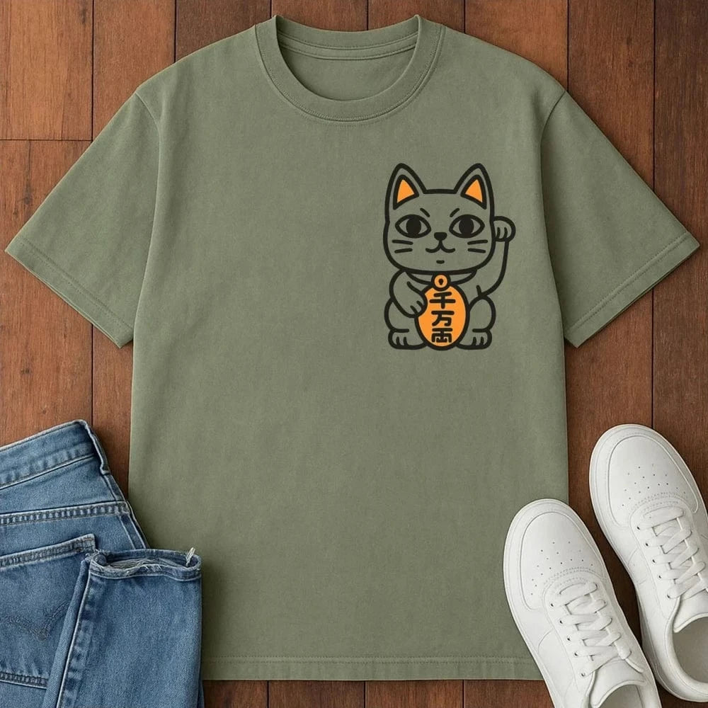 Maneki Gaze T-Shirt Moss / S 27534908216051080610 T-Shirt