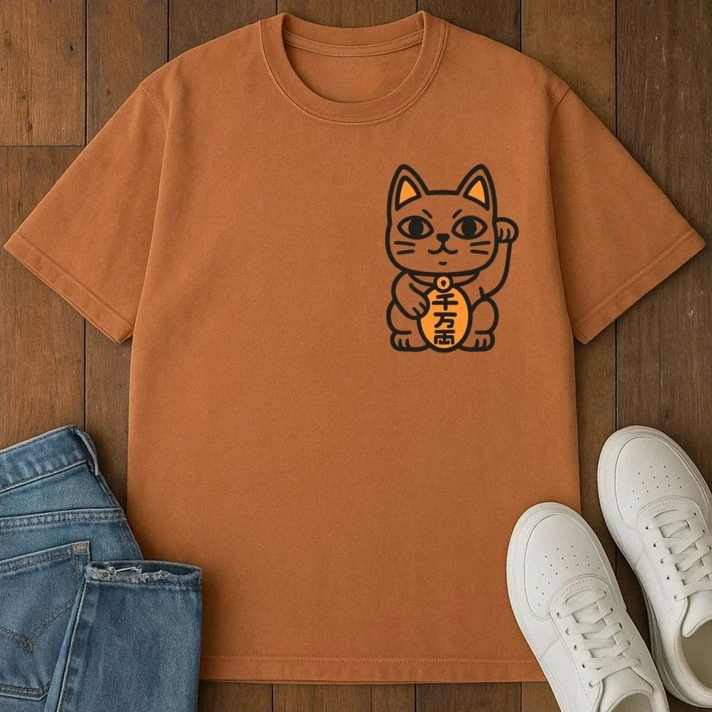 Maneki Gaze T-Shirt Yam / S 17883980825261283546 T-Shirt
