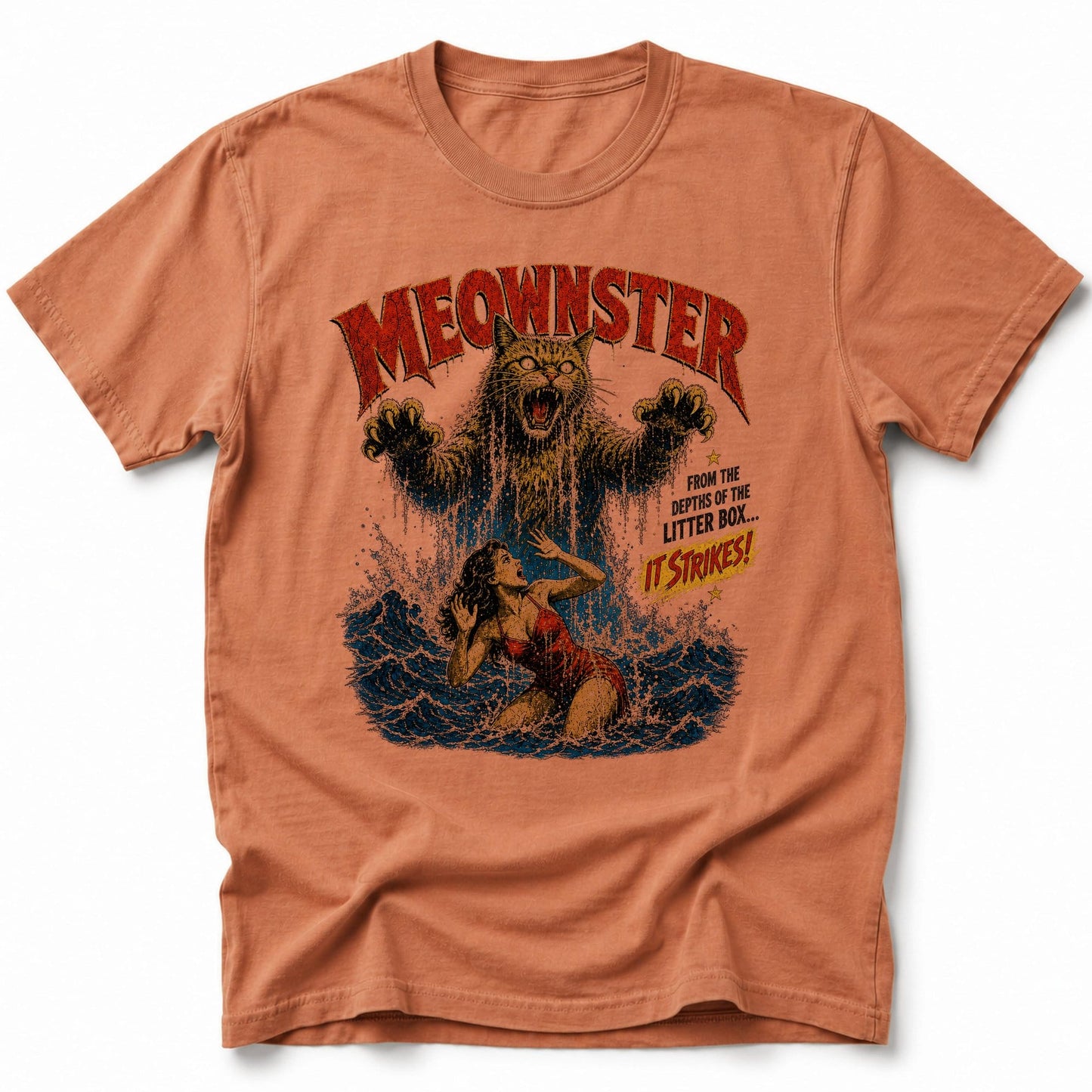 Meownster T-Shirt Yam / S 28481430729734040530 T-Shirt