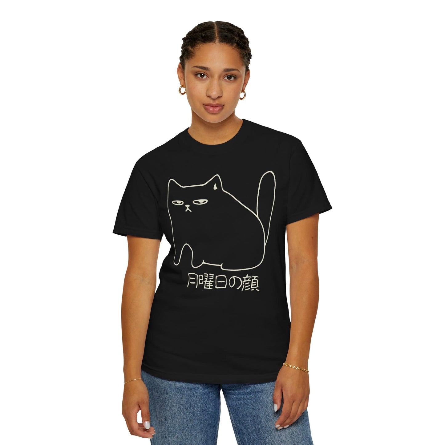 Monday Face T-Shirt – Softest Cat Tee on Earth T-Shirt