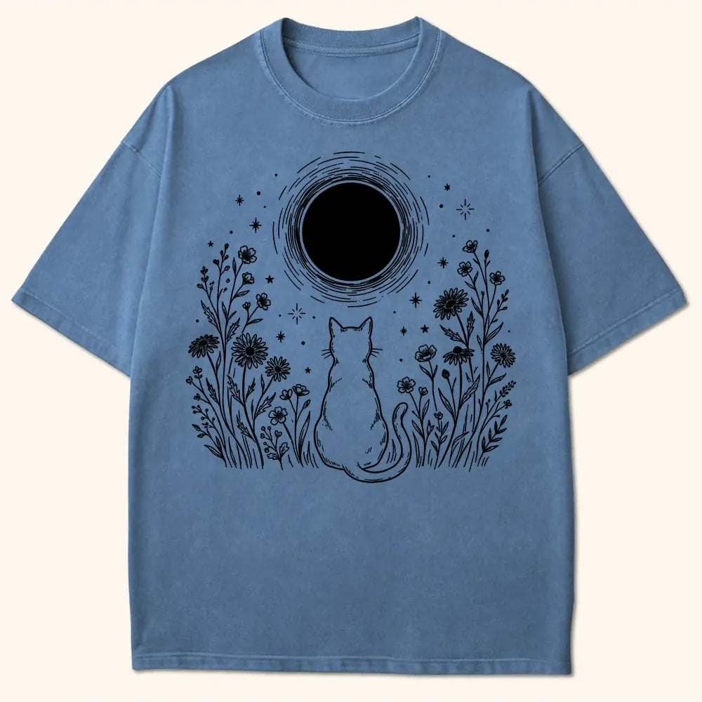 Moonlit Familiar T-Shirt Blue Jean / S 17570568041325924849 T-Shirt