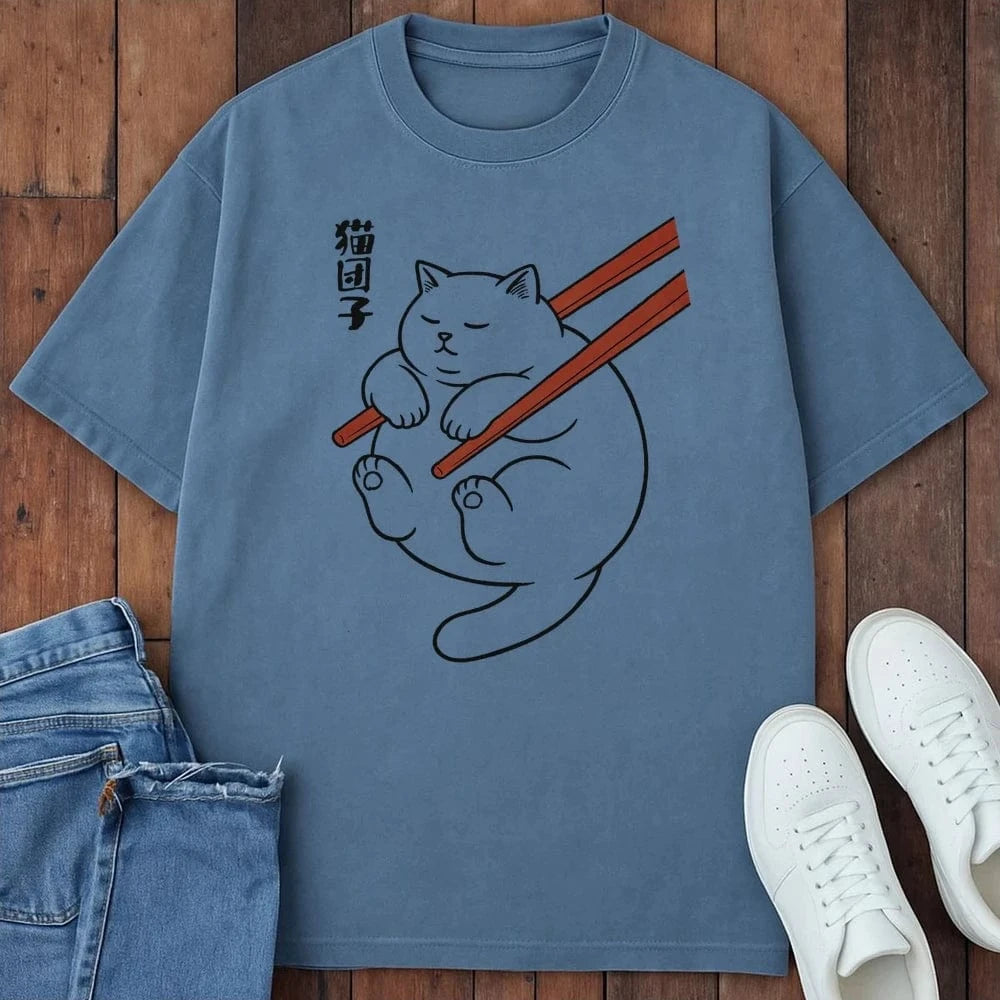 Neko Dango T-Shirt Blue Jean / S 28815372052017621990 T-Shirt