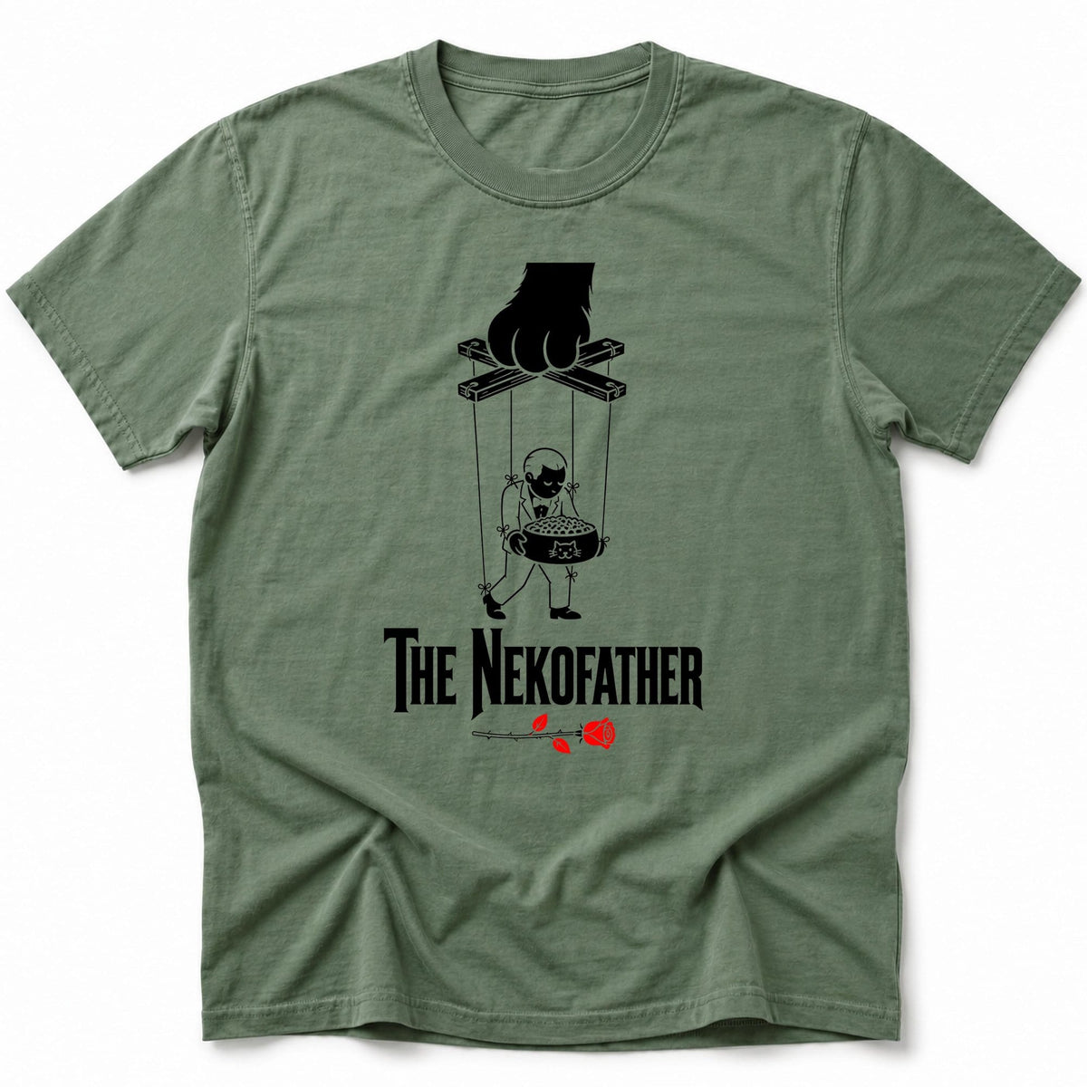 Nekofather T-Shirt Moss / S 21970930835821010940 T-Shirt