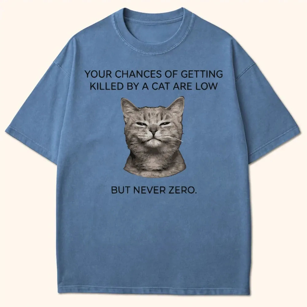 Never Zero T-Shirt Blue Jean / S 10080867533078650317 T-Shirt