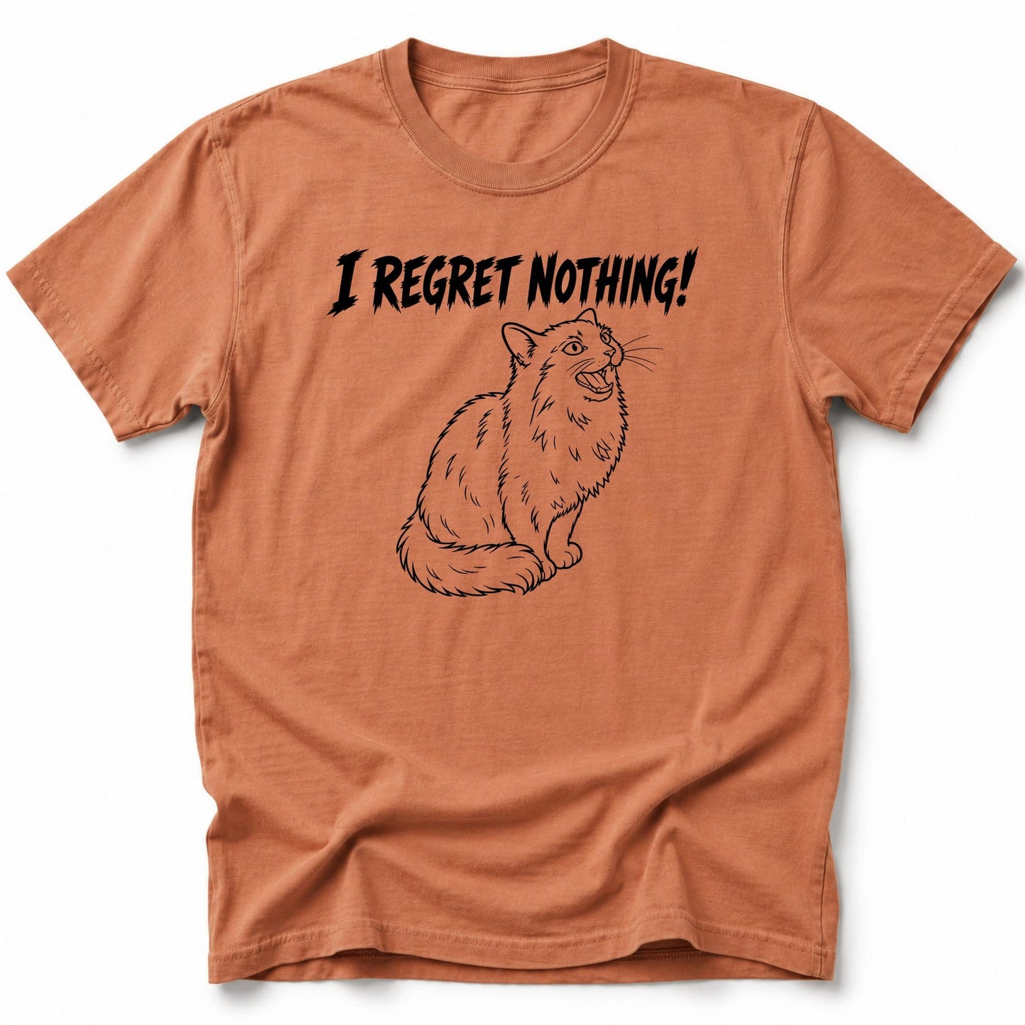 No Regrets T-Shirt Yam / S 17254752485321393200 T-Shirt