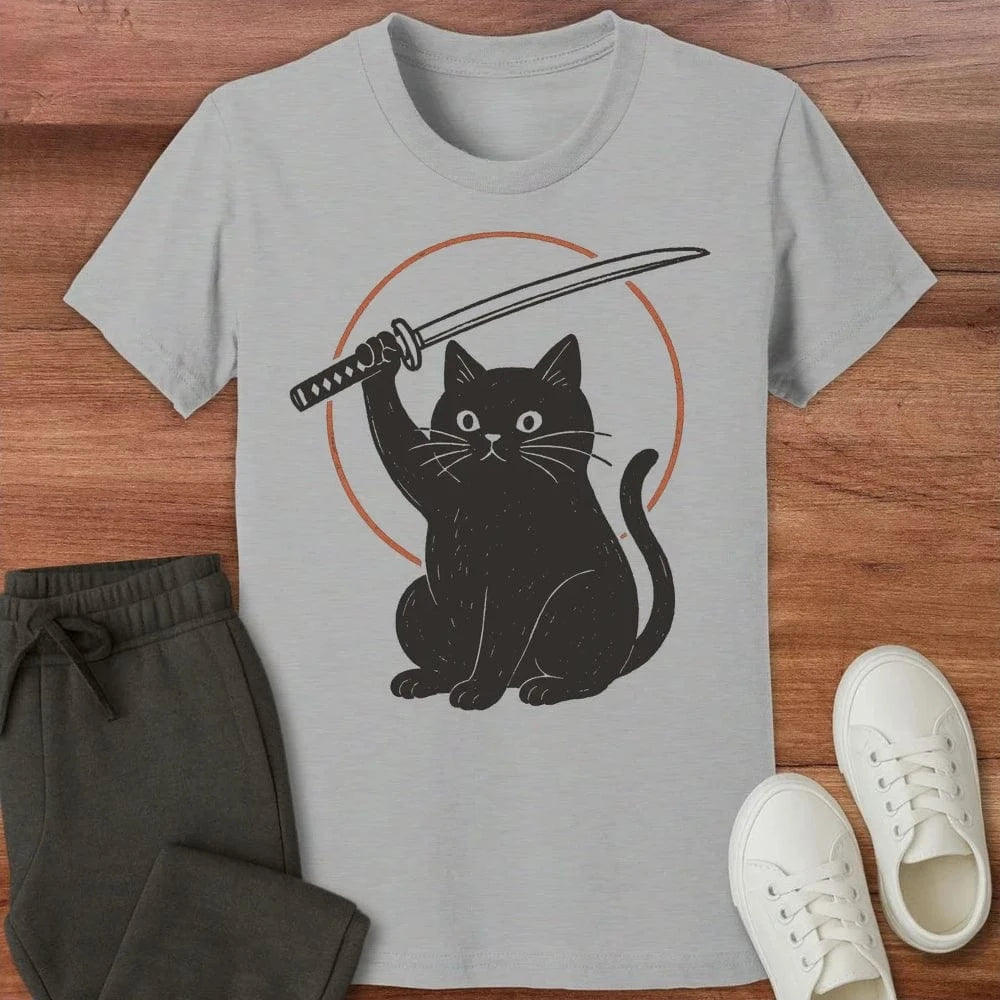 Not A Lucky Cat Kids T-Shirt Athletic Heather / S 17523796182069707336 Kids clothes