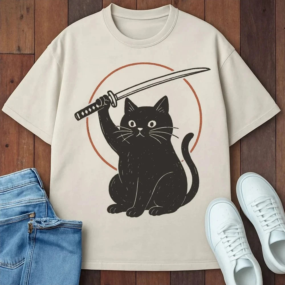 Not A Lucky Cat T-Shirt – Softest Cat Tee on Earth Ivory / S 13119654822382851915 T-Shirt