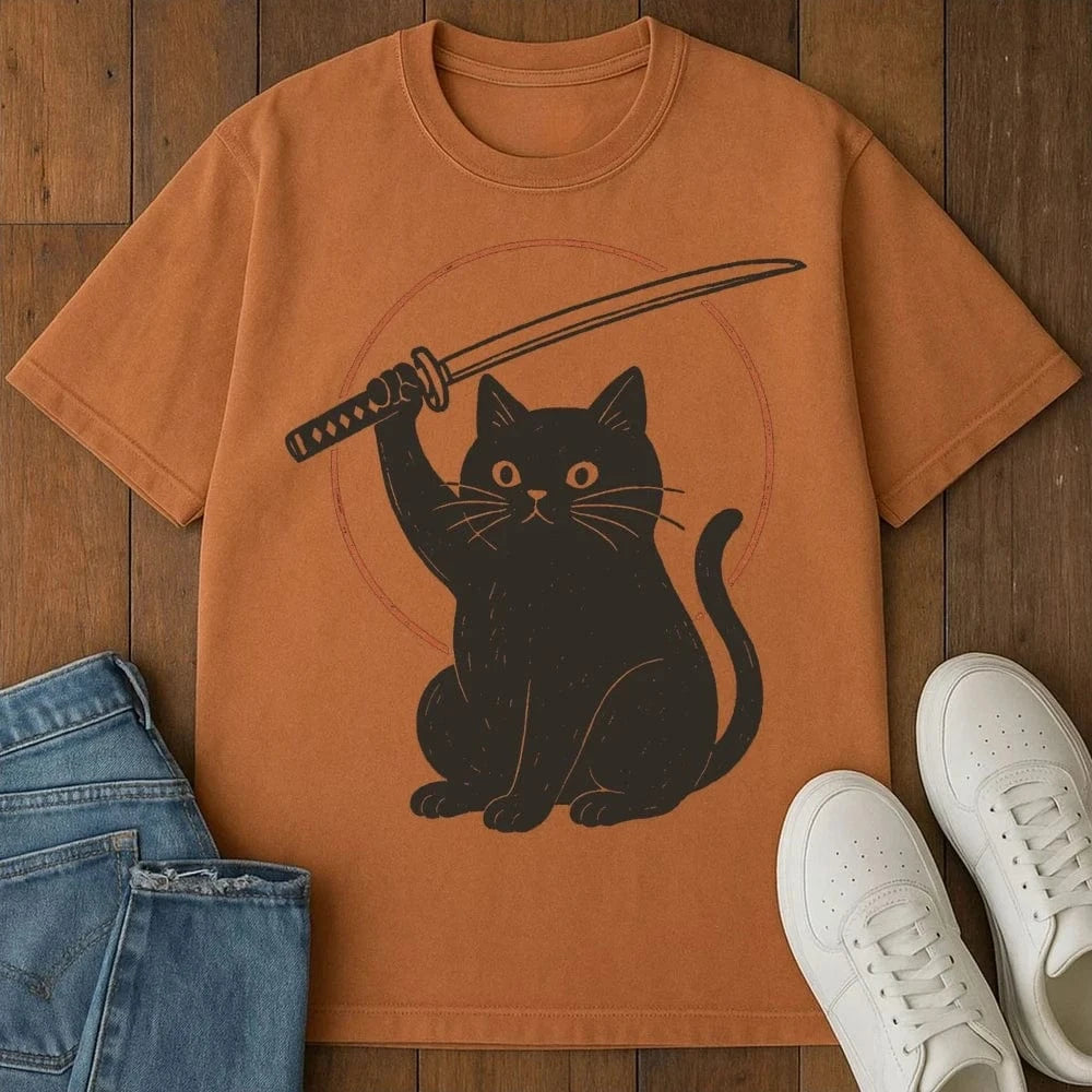 Not A Lucky Cat T-Shirt – Softest Cat Tee on Earth Yam / S 17458109442624739068 T-Shirt