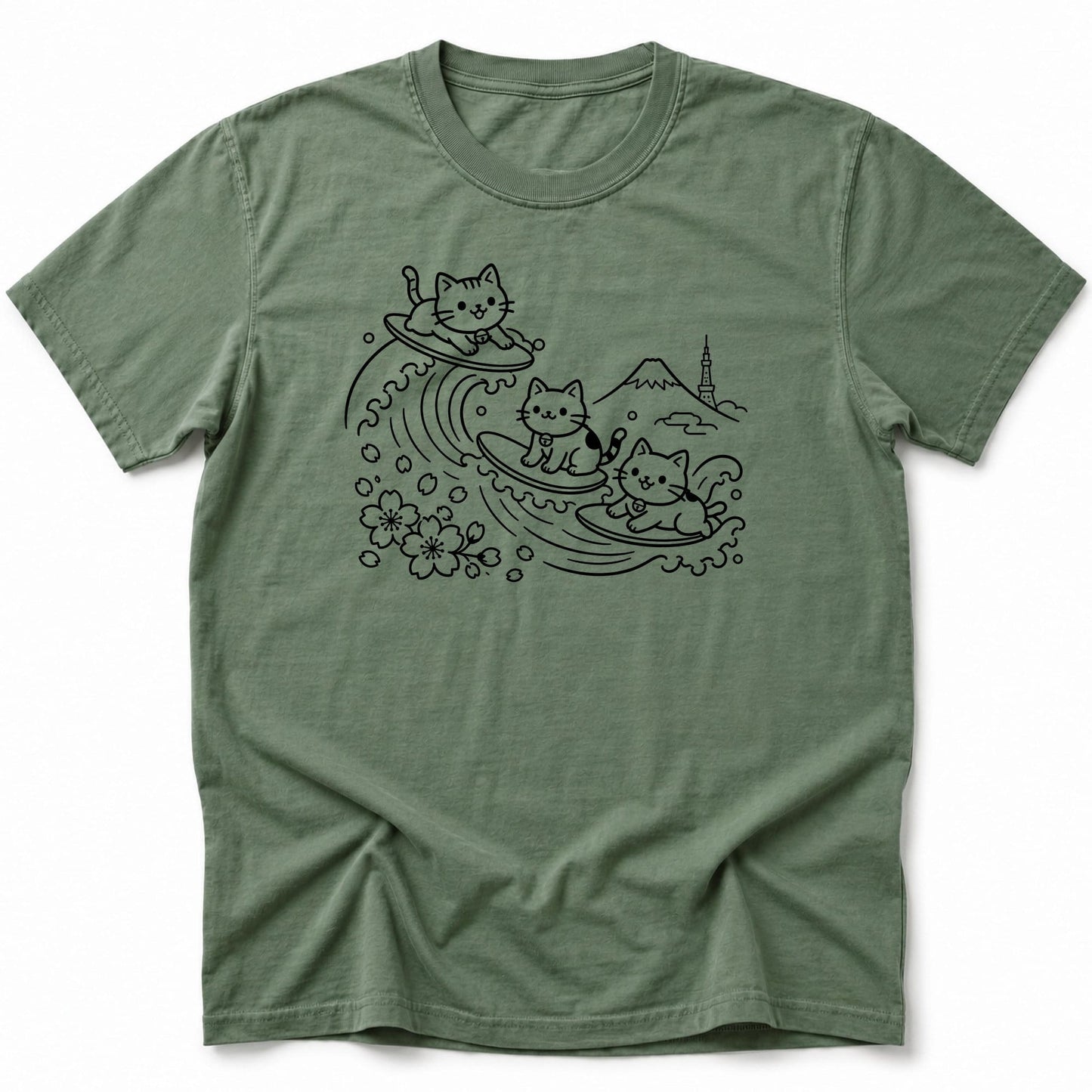 Paws Up T-Shirt Moss / S 10074040335715946326 T-Shirt