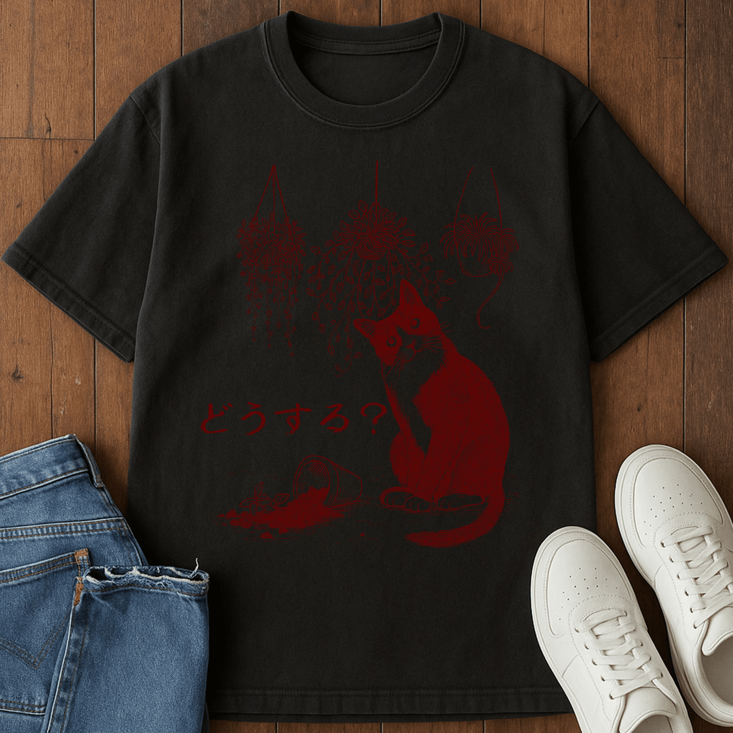 Rebel Whiskers T-Shirt – Softest Cat Tee on Earth Black / S 27024885314731141917 T-Shirt