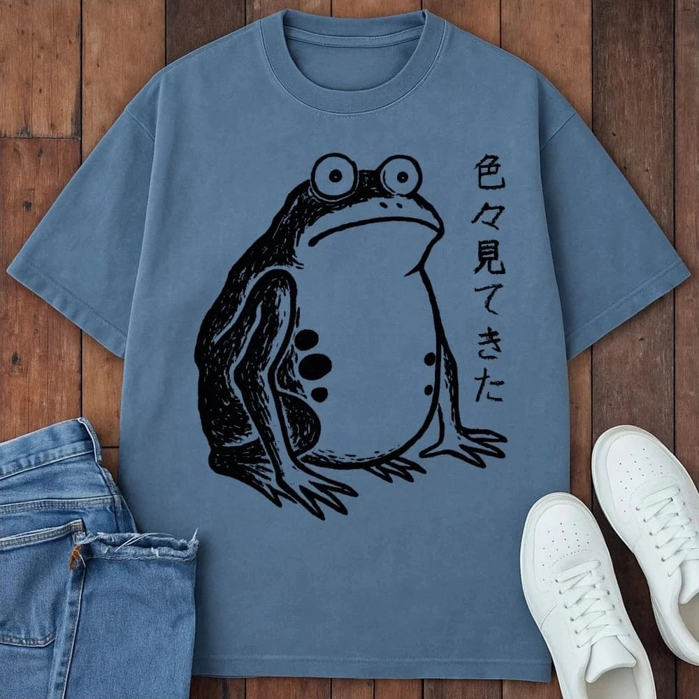 Seen Things Frog T-Shirt Blue Jean / S 25758368745347439309 T-Shirt