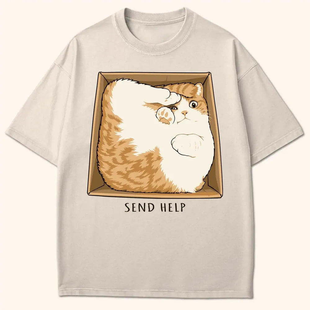 Send Help T-Shirt Ivory / S 52314569349946131254 T-Shirt