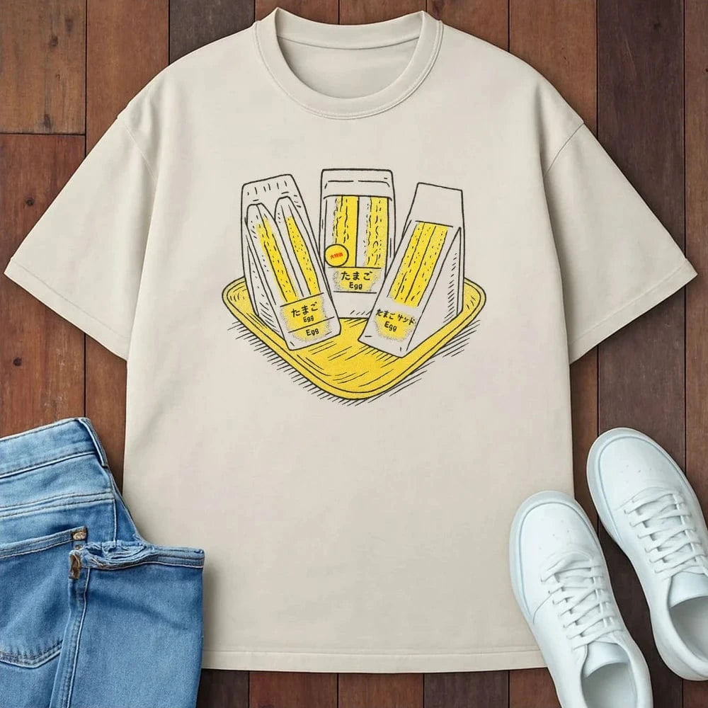 Tamago Sando T-Shirt Ivory / S 20105150051776510883 T-Shirt