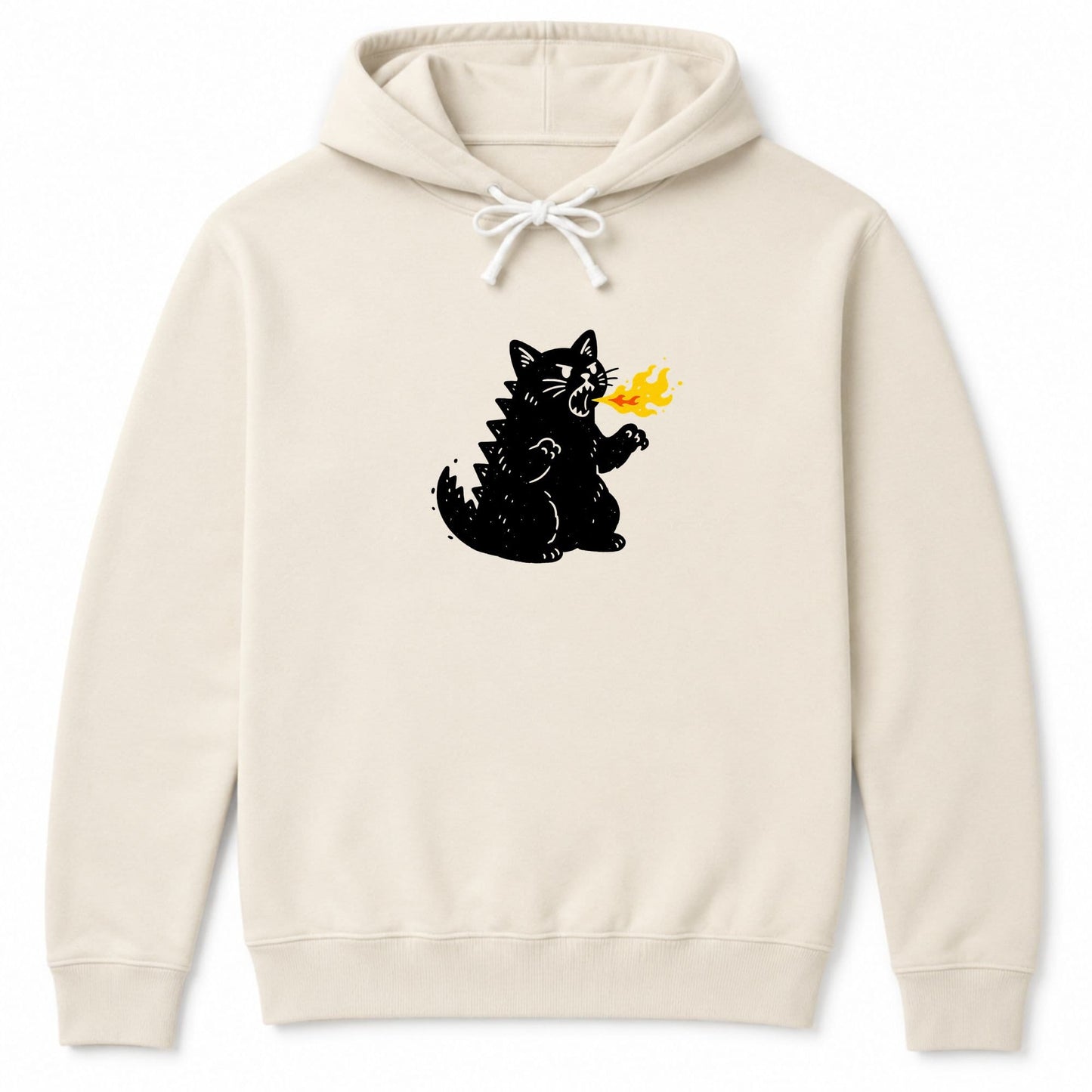 Tiny Kaiju Energy Hoodie S / Ivory 19834973146909710112 Hoodie