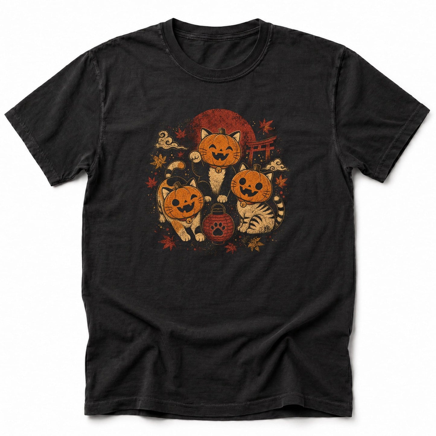 Tori Nekos T-Shirt Black / S 40158868548110444657 T-Shirt