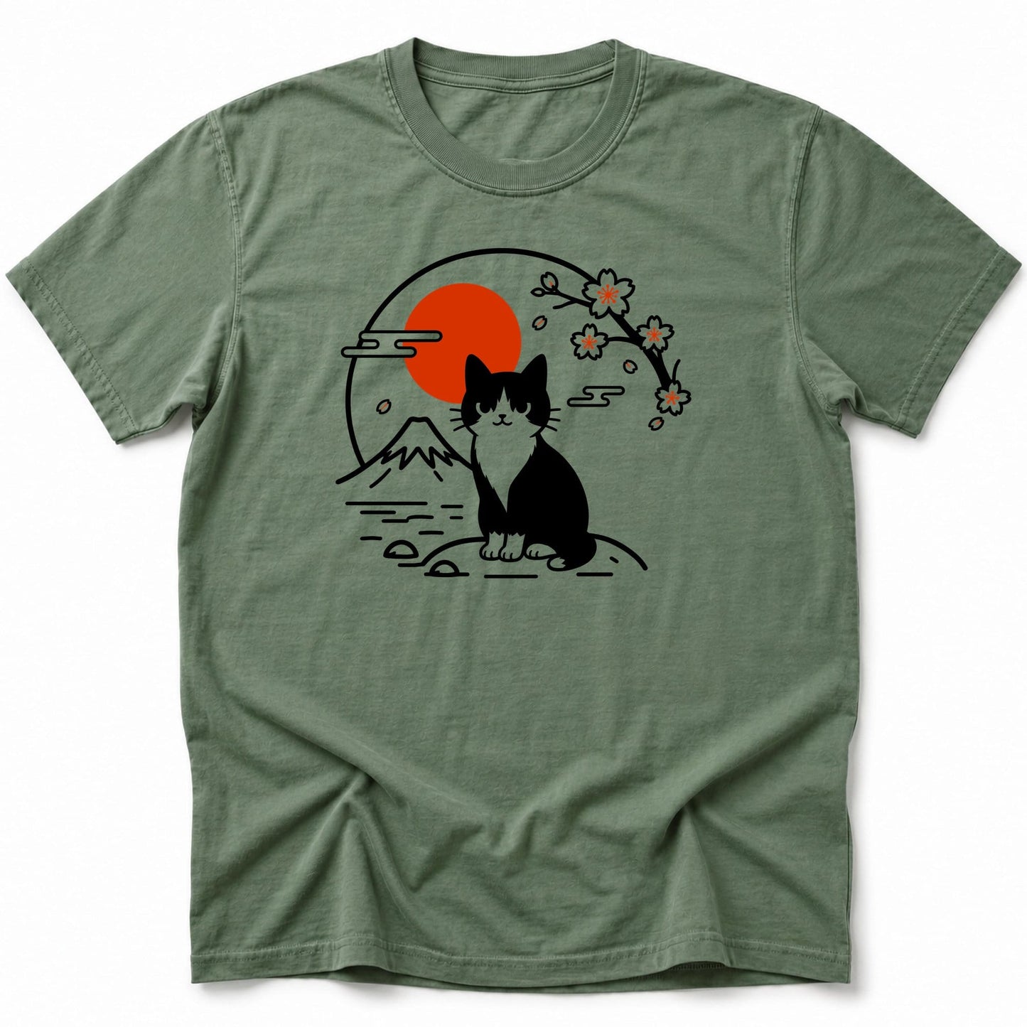 Tux Cat T-Shirt Moss / S 27721742808683284871 T-Shirt