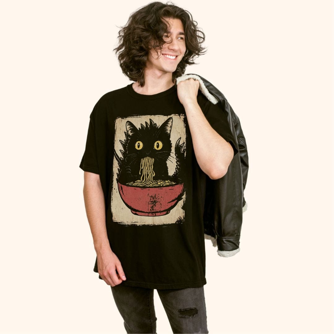 Vintage Kyattojiras Fav Ramen T-Shirt T-Shirt