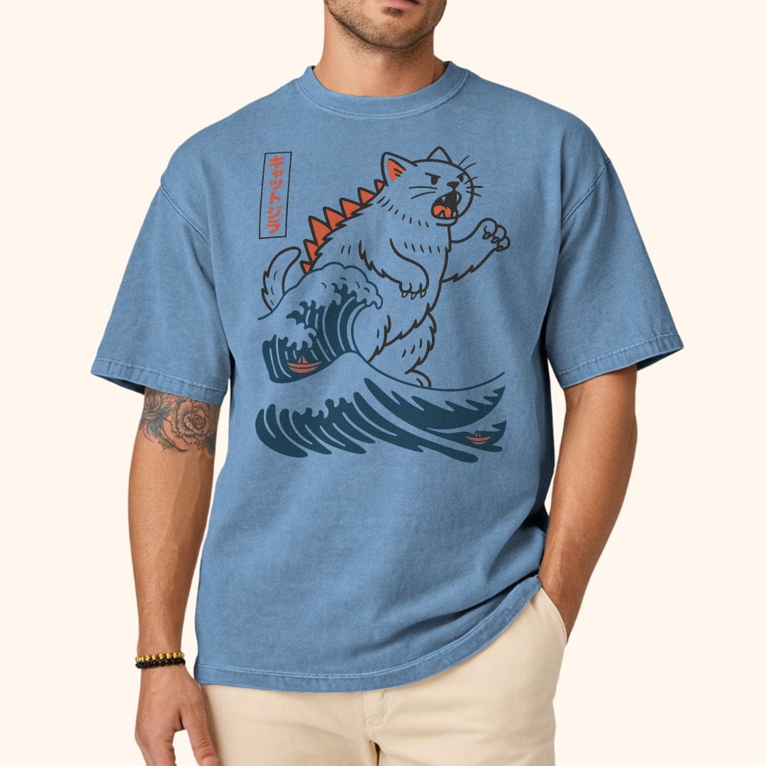 Wave Of Kyattojira T-Shirt T-Shirt