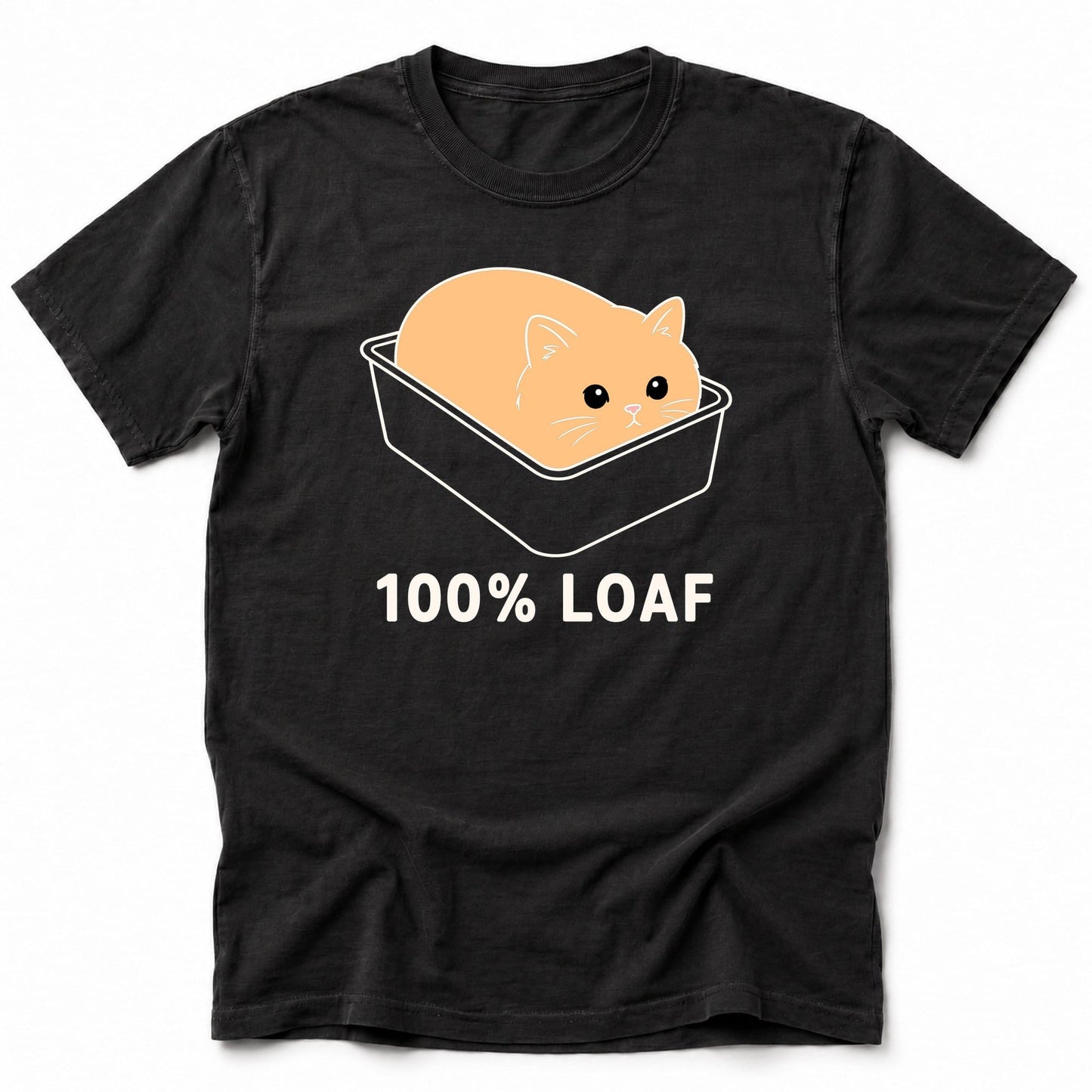 100% Loaf T-Shirt Black / S 15705495719810527421 T-Shirt